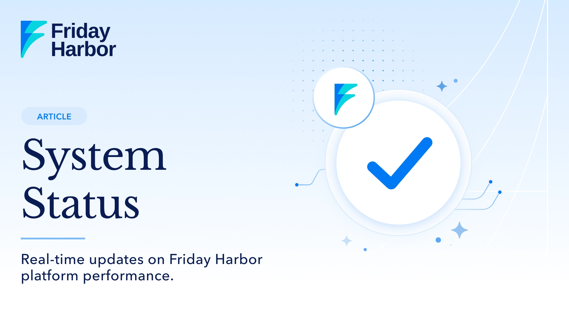 Friday Harbor system status dashboard