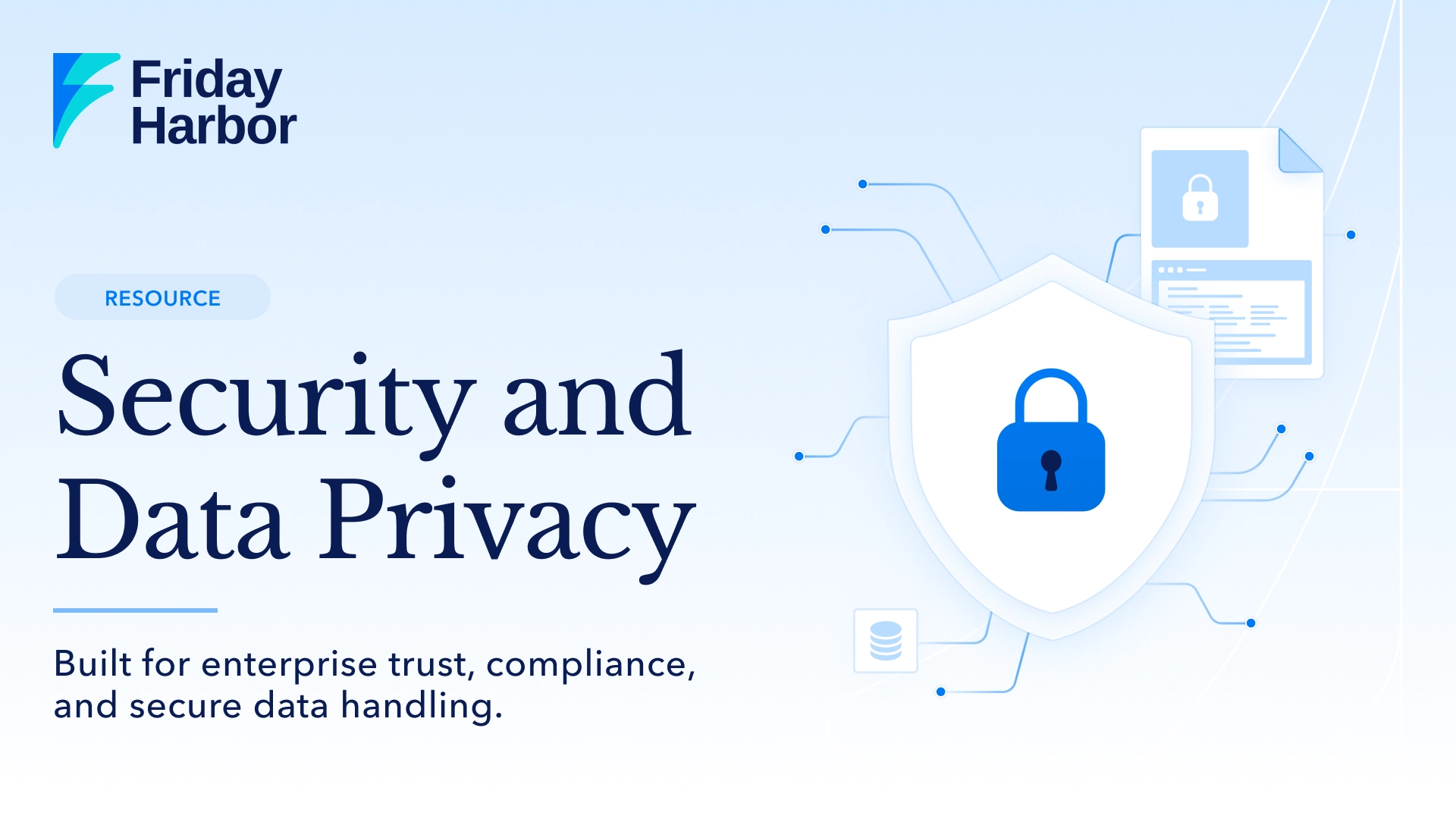 Security and data privacy resource