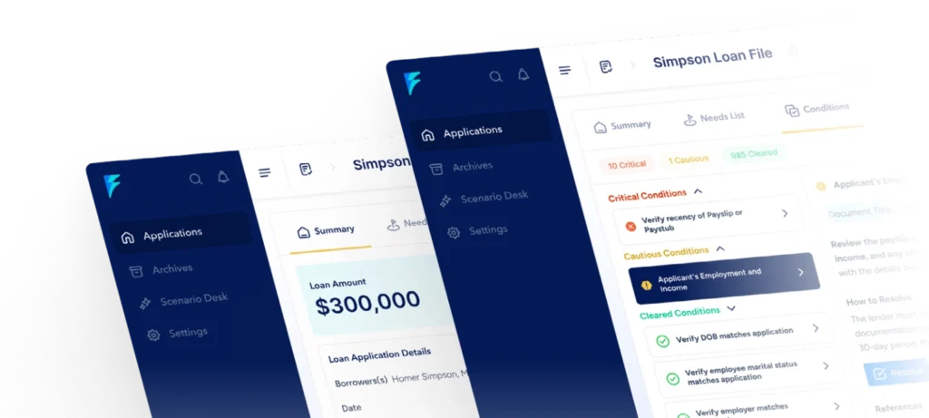 Friday Harbor mortgage workflow platform dashboard